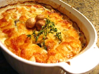 potato mushrooms gratin xy01 potato mushrooms gratin xy01